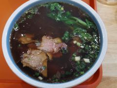 干切牛肉粉丝汤-老新隆牛肉锅贴(新街口店)