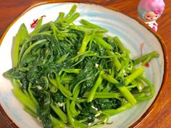 虾酱空心菜-香山湖渔家大院