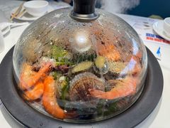 大锅蒸海鲜餐-大锅强·蒸海鲜青岛菜(金沙滩店)