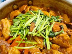 小锅牛肉焖土豆-撒拉花儿·新疆菜·清真(太阳宫店)