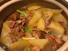 砂锅红焖带皮羊肉-朝郡酒家·粤菜(燕大星苑店)