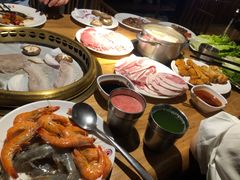 -韩京炭火烤肉自助料理(柯桥万达店)