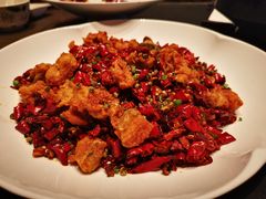 黑鸡枞菌拆骨辣子鸡-拾久(朝阳公园店)