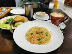 奶油海鲜面-斯比特花园西餐厅(东方商厦店)