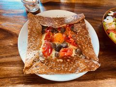 鸡蛋蘑菇熏肉荞麦可丽饼-RAC BAR(安福路店)