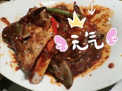 -草家酱蟹炭火烤肉店(珲春南路一店)