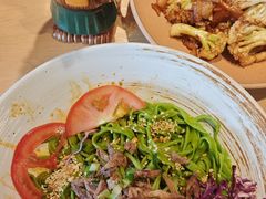 牛肉菠菜凉面-大师兄·西北小馆(金湾华发商都店)