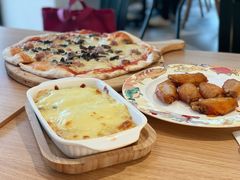 芝士焗鸡肉蘑菇饭-THE PRESS(复旦大学店)