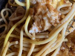 煎蛋配意面-元品牛排·休闲厨坊(晋江实小店)
