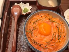 三文鱼盖浇饭-七条鱼日本料理(远洋乐堤港店)