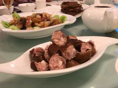 葱烧蹄筋-栈桥王子饭店-风味餐厅