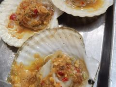 蒜蓉焗扇贝（熟蒜）3个-炒豆合作社(东四总店)