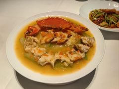 斗门膏蟹焖黑毛节瓜-炳胜私厨(中达旗舰店)