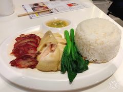 叉烧拼水晶鸡饭-大咀港式茶餐厅(恒泰店)