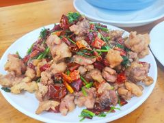 辣子鸡-桔子海鲜烧烤大排档(台东店)