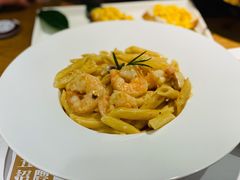 鲜虾蘑菇通心面-C'è Amore爱意(亿合城店)