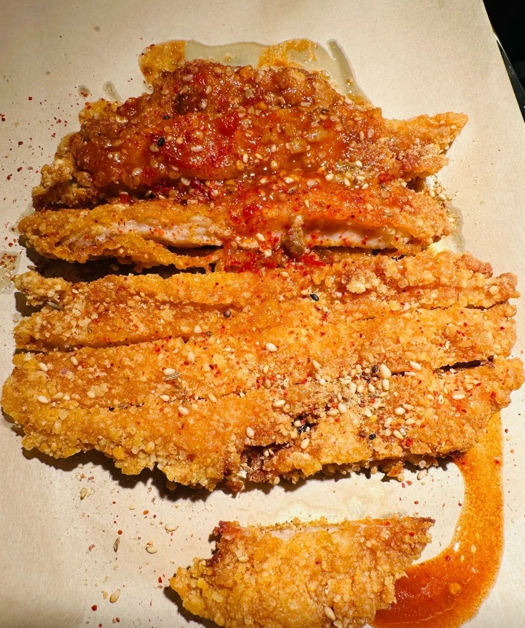 炸鱼排的酥脆享受