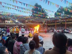 -摩梭传统篝火晚会