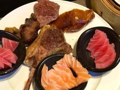 -大中华希尔顿酒店-念自助餐·海南美食·三文鱼