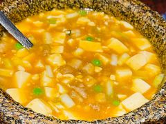石锅鸡汤豆腐-绿茶餐厅(华联万柳店)