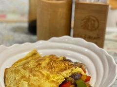 茄子肉丁鸡蛋拌面-文三里屯面馆(三里屯店)