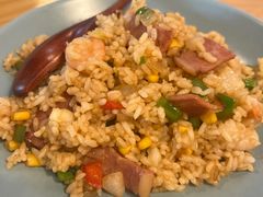 培根鲜露虾仁炒饭-红小满休闲餐厅(十全街店)
