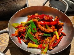 宫爆板筋-毛辣果·酸