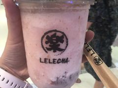 荔枝玫瑰球球-LELECHA乐乐茶(上海五角场万达广场店)