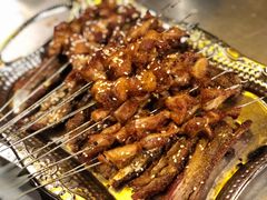 樱桃龙虾烧烤-早酒肖汉老味拌面