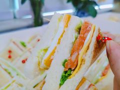鸡扒芝士三明治-澈烘焙·生日蛋糕·下午茶(龙华店)