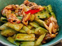 黄瓜拌黄蚬子-KŌNG胶东小馆(华熙店)