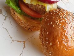 芝心牛肉汉堡-Let's burger&pasta·非常汉堡·融合西餐(蓝色港湾店)