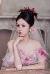 -桃子造型婚纱礼服(凤起广场店)