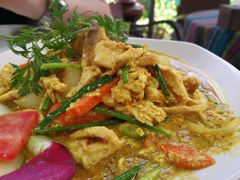 黄咖喱虾配米饭-Tikky Cafe