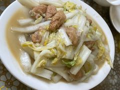 面筋扒白菜-悦宾饭馆(翠花胡同店)