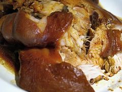 万家肘子带猪脚-清风园肘子馆(万家大激店)