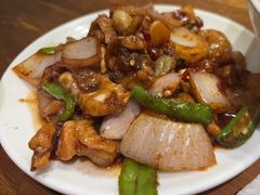 虾爆牛蛙-寻裕记·现炒浇头面(人民广场店)