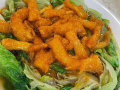 蹄筋扒菜胆-朱仔记食府(江南大道店)