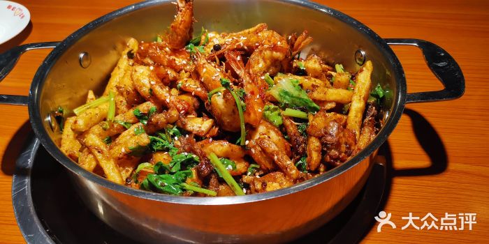 鸡公爱上虾鸡公虾煲图片