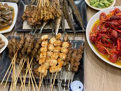 -宝记烧烤·碳锅羊肉·羊蝎子火锅·夜食社(文体路创始店)