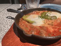 Shakshuka&nbsp;Eggs&nbsp;铁板沙苏卡鸡蛋-La Medina餐厅(亮马河南路店)