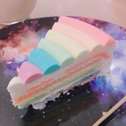 彩虹慕斯-hy coffee美容美甲护肤