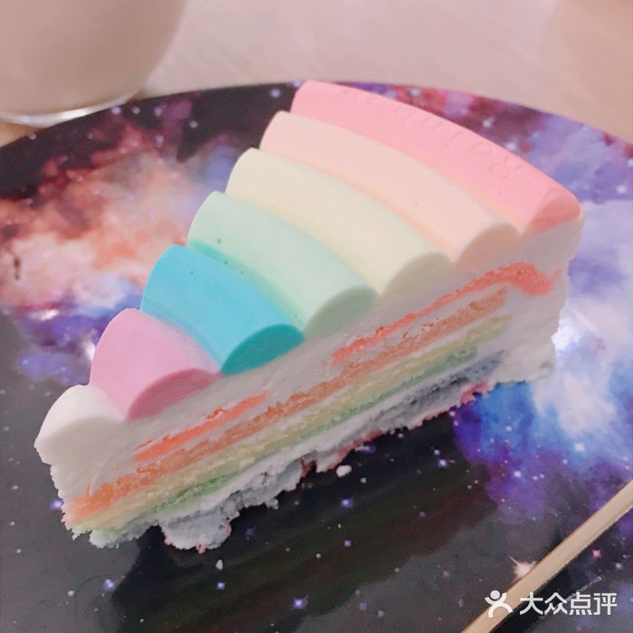 hy coffee美容美甲护肤(吾悦店)彩虹慕斯图片