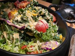 羽衣甘蓝沙拉-犟牛家·榴莲烤肉(五棵松店)