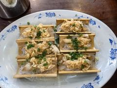 竹筒蒸蛏子-禄源公·老莞诚饭店