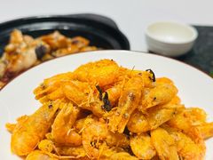 酥脆榄菜鲜河虾-北京厨房(SKP店)
