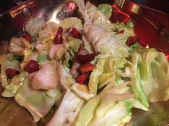 干锅圆白菜-绿茶餐厅(蓝色港湾店)