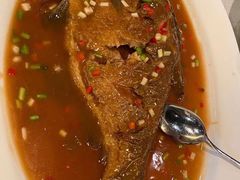 葱烧有机武昌鱼-湖滨客舍·湖北菜