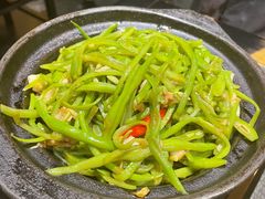 砂锅扁豆丝-北平盛世·新京菜·北京烤鸭(劲松·双井店)