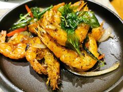 黑椒紫苏炒海虾-美奈小馆·东南亚菜(福田星河COCO Park店)